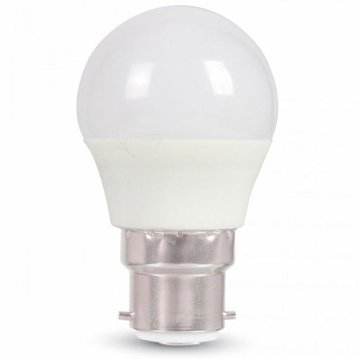[19734441] 6W (40W) LED pære B22 3000K 180° (A+)