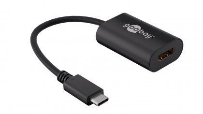 [H51133] USB-C til HDMI adapter - 4K Ultra HD, Sort