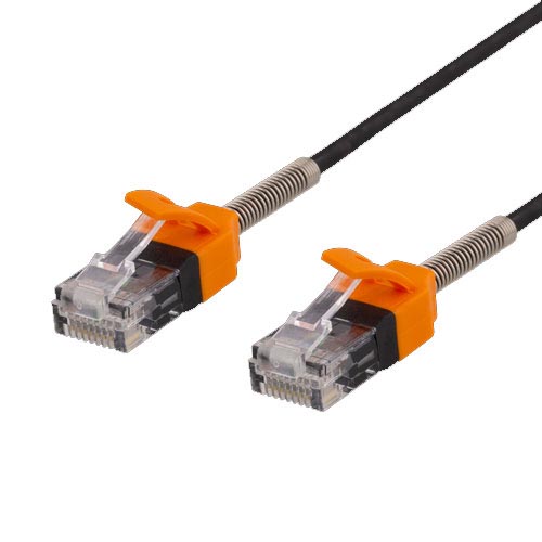 [H42405] GAMING CAT6a Patch Kabel - Sort (1m)