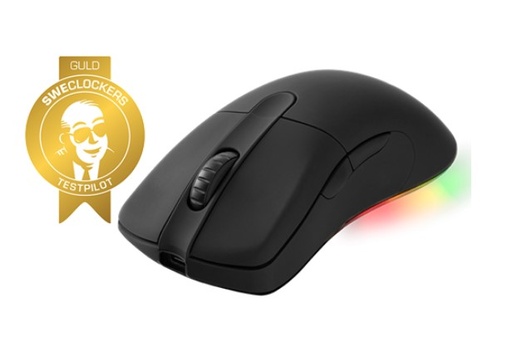 [H58842] Trådløs gaming mus - 16000dpi / 400 IPS / 40g acc., Sort