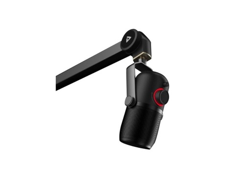 [H59853] Mikrofonstativ, USB - fjeder, kabelskjuler, 5/8” / 3/8"