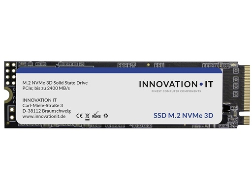 [H57140] M.2 NVMe SSD hukommelse - 1TB, PCIe, 3D TLC