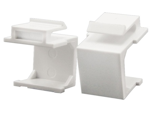 [H29333] Blændprop til Keystone tilslutningsport - Hvid (1 stk.)