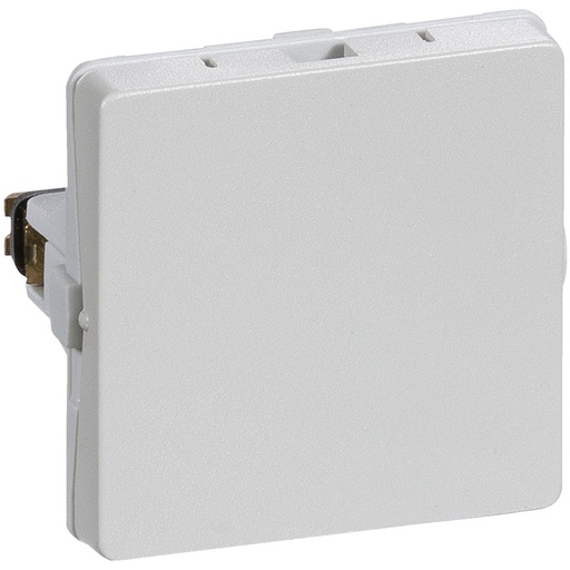 [1017037890] LK Fuga blænddæksel 1 modul - lysegrå