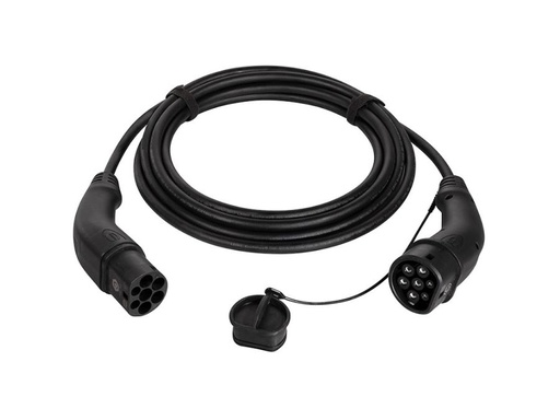 [H59361] EV Ladekabel, til elbil - 11kW, 20A, 3-faset, type 2 (7,5m)