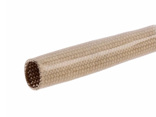 [H63453] Isolerende rør, glasfiber - Beige -30÷155°C Øi:3mm (10m)