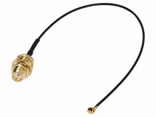 [H12859] Antenne adapterkabel - SMA hun til IPEX, GPS/GSM (15cm)