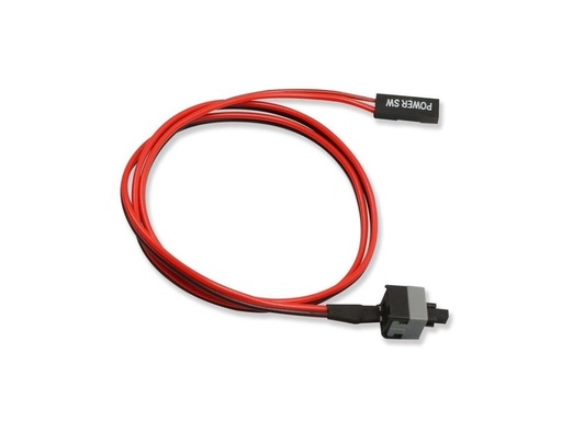 [H44875] ATX PC power switch kabel m. 2 pol jumper stik (50cm)