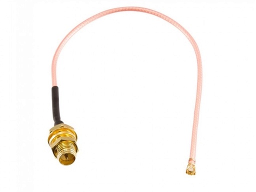 [H44380] Antenne adapterkabel - IPEX til RP-SMA hun, Wi-Fi (15cm)