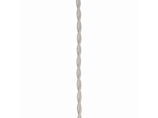 [H44811] Stofledning - 2 x 0,75mm², Snoet, BEIGE (3m)