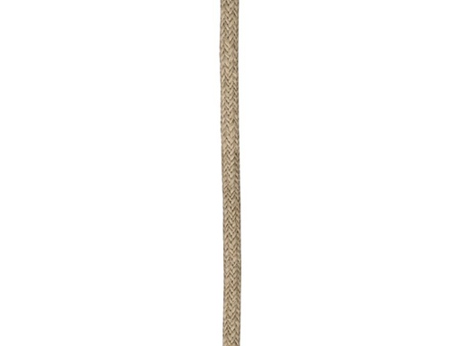 [H59924] Stofledning - 2 x 0,75mm², Natur, JUTE (3m)