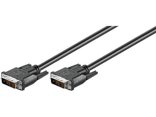 [H44616] DVI-D kabel - Single Link, 2 x DVI-D (18+1) han (2m)