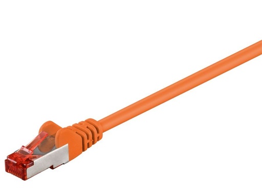 [H45406] S/FTP netværkskabel - CAT6 PiMF, Orange (1,5m)