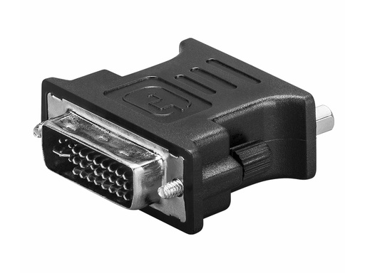 [H46629] DVI adapter - DVI-I han (24+5) til VGA hun