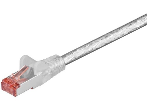 [H46649] S/FTP netværkskabel - CAT6 PIMF CU halogenfri, Klar (0,15m)