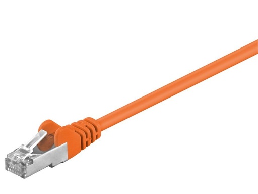 [H36887] S/FTP netværkskabel - CAT5e, 2xRJ45, Orange (0,5m)