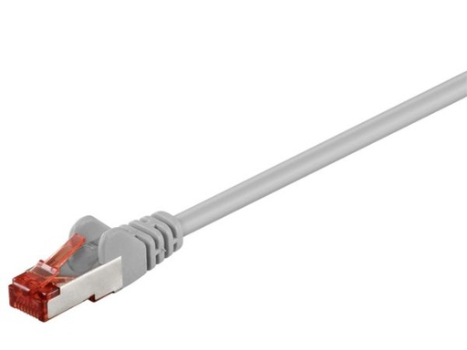 [H37248] S/FTP netværkskabel - CAT6 PIMF CU halogenfri, Grå (2m)