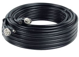 [H29749] COAX kombikabel - RG59, BNC han/han + DC han/hun (20m)