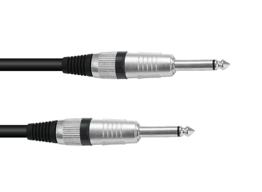 [H59481] Audiokabel (Guitar) - 2 x 6,35mm mono JACK han, ROAD (0,5m)