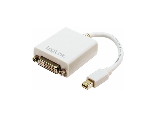 [H49133] DisplayPort adapter - Mini DP han til DVI-I(24+5) hun (9cm)