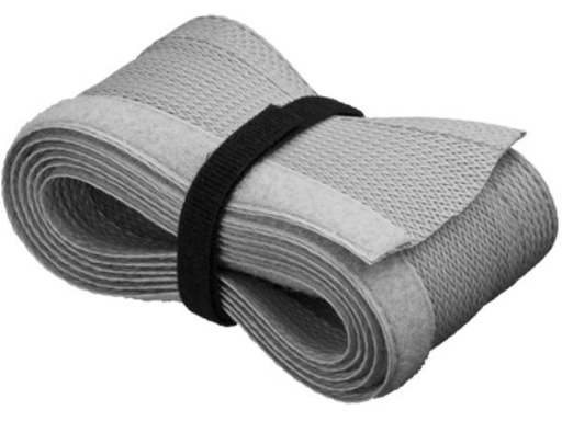 [H31361] Kabelsok - Med velcro, Ø20-40mm, Grå (1,8m)