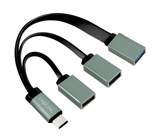 [H56662] USB-C hub - 2 x USB2.0, 1 x USB3.0, 480/5Gbps