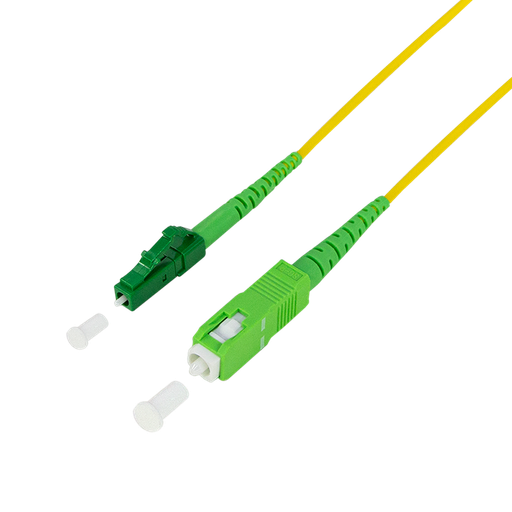 [H60887] Fiberoptisk patchskabel SC/APC-LC/APC, OS2 singlemode (5m)
