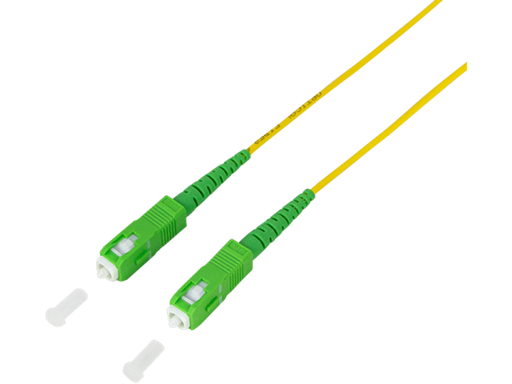 [H60894] Fiberoptisk patchkabel SC/APC-SC/APC, OS2 singlemode (3m)