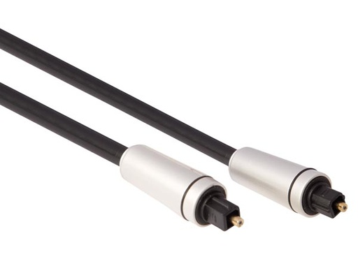 [H38625] Optisk kabel - TOSLINK han til TOSLINK han (2,5m)