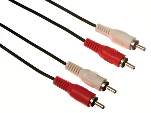 [H38644] Phonokabel - 2 x RCA han til 2 x RCA han (1,5m)