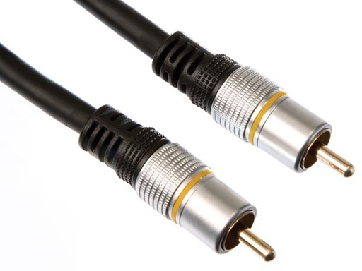 [H38778] Videokabel - RCA(Phono) han til RCA(Phono) han (20m)