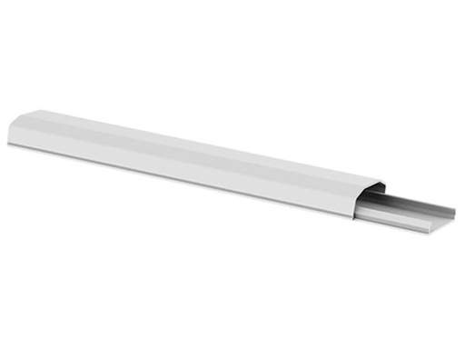 [H48112] PVC kabelkanal til TV - 60x750mm, Hvid