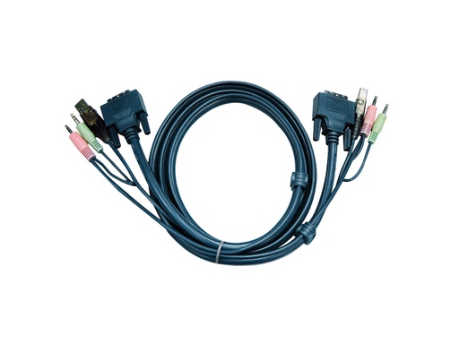 [H41511] KVM kabel - DVI-D (1,8m)