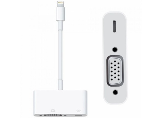 [H31677] Videoadapter - 8P Lightning han > VGA hun + 8P hun