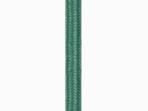 [H32478] Stofledning - 2 x 0,75mm², MØRKEGRØN (metervare)