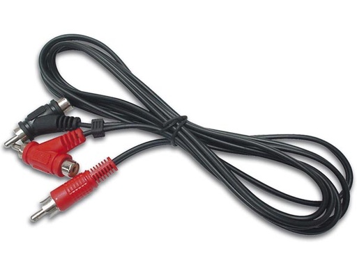 [H11115] Phonokabel - RCA han til 2 x RCA han/hun (1,8m)