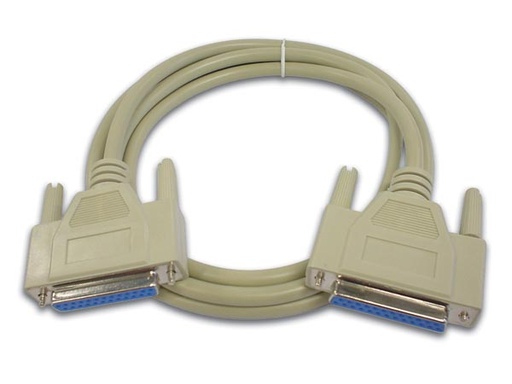 [H11468] Seriel kabel - SUBD25 hun til SUBD25 hun (2m)