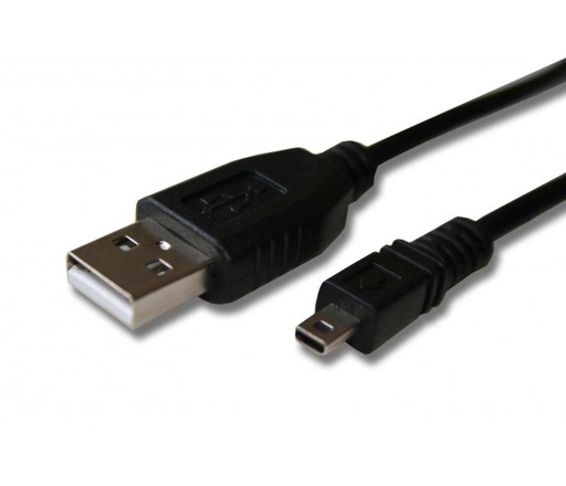 [H25414] USB 2.0 kabel - A han > 4P mini USB til digitalkamera (1,8m)