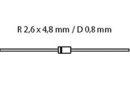 [H28416] Zenerdiode - 3,3V / 1,3W ±5% (DO41)