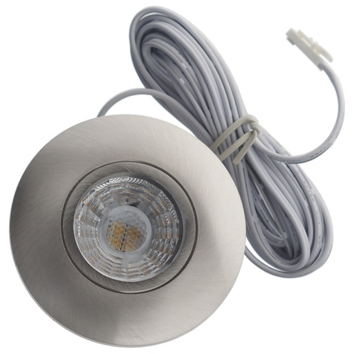 [300025] Easy 2-Place Børstet 3W LED 2700K 12mm 60° 6V DC