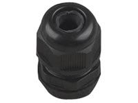 [H23297] Kabelgennemføring - M16, IP68 Sort (6-10mm)