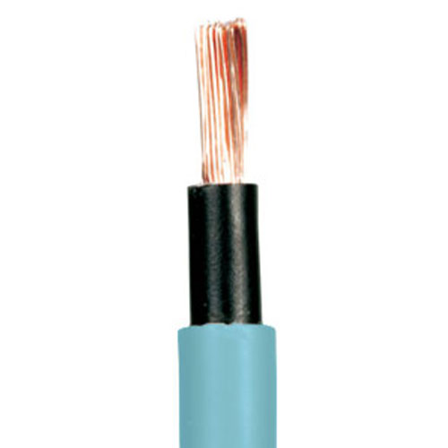[3032972873] PVT 6mm² blå dobbelt isoleret - pr. meter