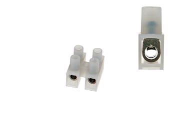 [H24144] Kronmuffe - 2 pol klemrække 250V/15A (1,5mm²)