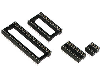 [H20877] IC-sokkel - 16 ben (7,62mm)
