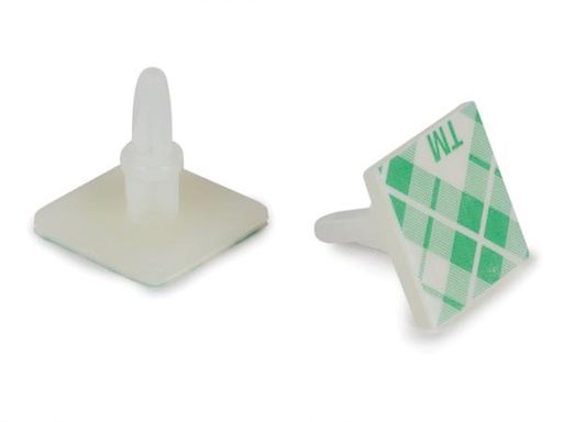 [H17099] Selvklæbende printholder - Hul Ø4mm, H=10mm