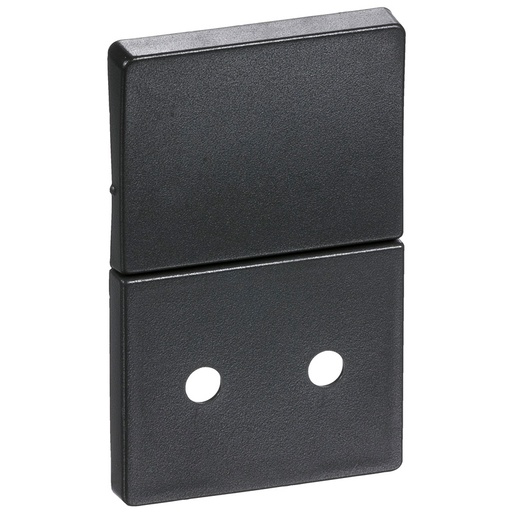 [1017040094] Fuga Tangent stikkontakt uden jord koksgrå