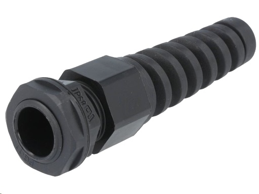 [H16922] Vandtæt forskruning m. aflastning PG11, Sort (Ø5-10mm)