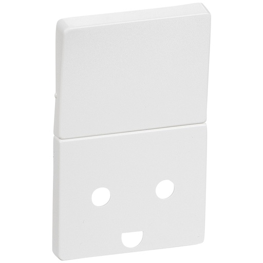 [1017040120] Fuga Tangent stikkontakt med jord hvid