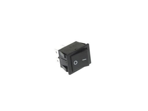 [H12681] Vippekontakt - 2P OFF-ON 10A / 250V, I/O Sort
