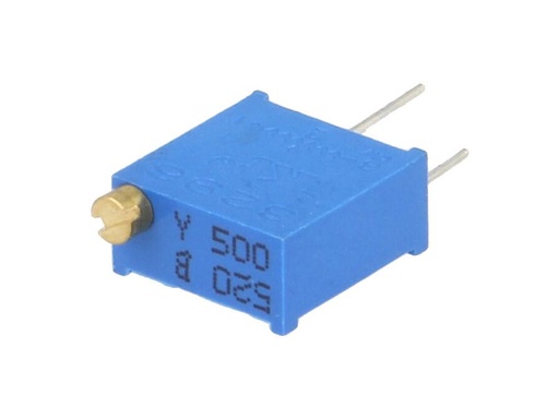 [H13562] Multiturn trimmepotmeter - 500ohm (YB)